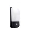 20W LED vägglampa med sensor - 4000K, IP54, rörelsesensor, utomhus