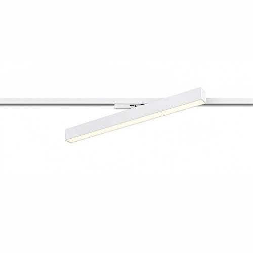 30/28/25W 1-fas LED-skena - 60 cm, Vit, 1F2W