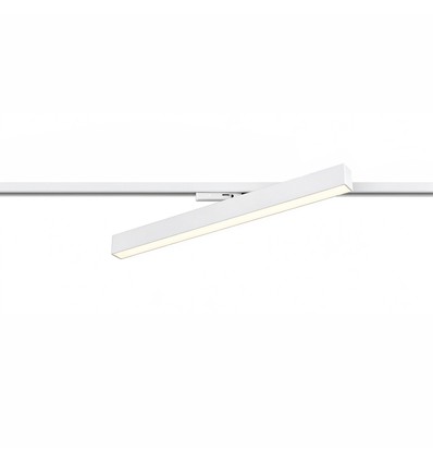 30/28/25W 1-fas LED-skena - 60 cm, Vit, 1F2W