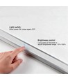 120cm LED touch skåpbelysning - För inbyggnad, 12V DC, 8W