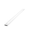 Batteridriven skåpbelysning - 80cm, Silver, PIR-sensor, uppladdningsbar