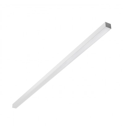 150cm Kontorslampa, 50W, CCT - 3 ljusfärger, UGR19, 5 års garanti, vit