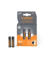 2 st. AAA 1,5V uppladdningsbara Li-ion-batterier - 570mAh, med USB-C