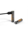 2 st. AAA 1,5V uppladdningsbara Li-ion-batterier - 570mAh, med USB-C