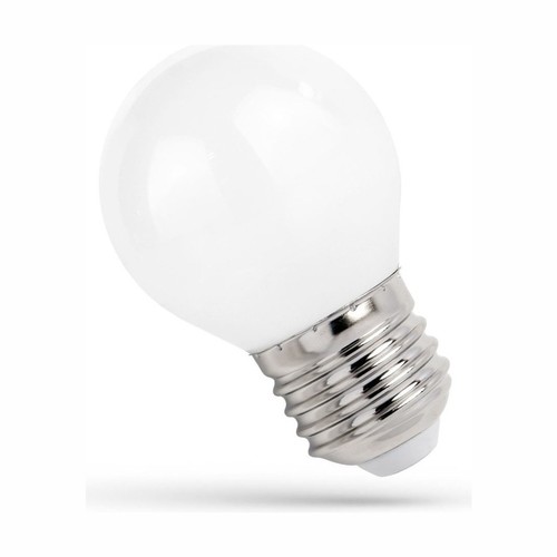 E27 5,5W LED klotlampa - G45, 650lm, 4000K, neutralvit