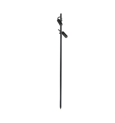 V-Tac 4W dubbel LED-spjutspotlight - Svart aluminium, 4000K, utomhus