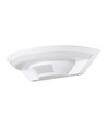 10W LED utomhusvägglamp med PIR-sensor - Vit, 4000K, Cree-chip
