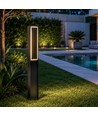 V-Tac 24W LED pollare, 80cm - IP54, 3000K, utomhus