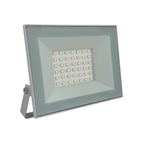 30W LED strålkastare - Vitt hus, 6500K