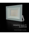 V-Tac 30W LED strålkastare - Vit kropp, 4000K