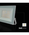 V-Tac 30W LED strålkastare - Vit kropp, 4000K
