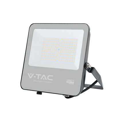 V-Tac 100W LED strålkastare - 185lm/W, Cree chip, svart hus, 6 års garanti