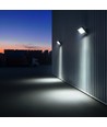 V-Tac 100W LED strålkastare - 185lm/W, Cree chip, svart hus, 6 års garanti