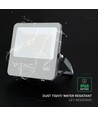 100W LED strålkastare - 185lm/W, Cree chip, svart, 6500K, 6 års garanti