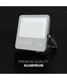 100W LED strålkastare - 185lm/W, Cree chip, svart, 6500K, 6 års garanti
