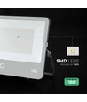 200W LED strålkastare - 185lm/W, Cree-chip, svart hus, 6 års garanti