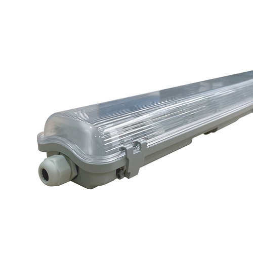 V-Tac 120 cm vattentät T8 LED-armatur - För 2x 120 cm LED-rör, IP65