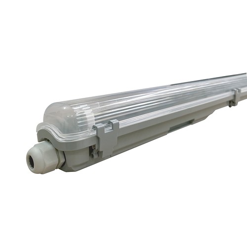 V-Tac 120cm T8 LED armatur - För 1x 120cm LED-rör, IP65 vattentät