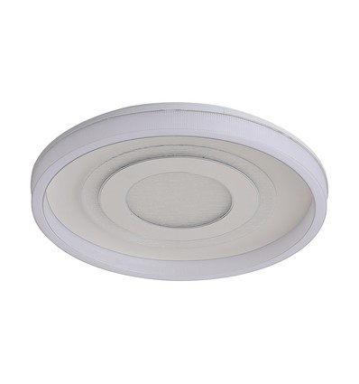 V-Tac 2x40W dekorativ LED-taklampa - Dimbar, 3-i-1, fjärrkontroll, vit