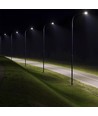 V-Tac 50W justerbar LED gatuarmatur - 120lm/W, Cree-chip, 6500K, 6 års garanti