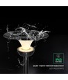V-Tac 20W Lotus LED solcell trädgårdslampa - LiFePO4 batteri, 6000mAh, 3-i-1