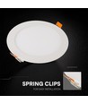 V-Tac 12W rund LED-infälld panel - CCT, Cree-chip, 6 års garanti