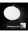 18W rund LED infälld panel - CCT 3-i-1, Cree-chip, 6 års garanti