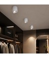 V-Tac 18W LED utanpåliggande spotlight - IP44, Cree-chip, 3-i-1 CCT, vit