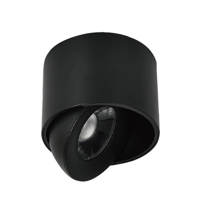 V-Tac 18W LED utanpåliggande spotlight - IP44, svart, CCT, Cree-chip