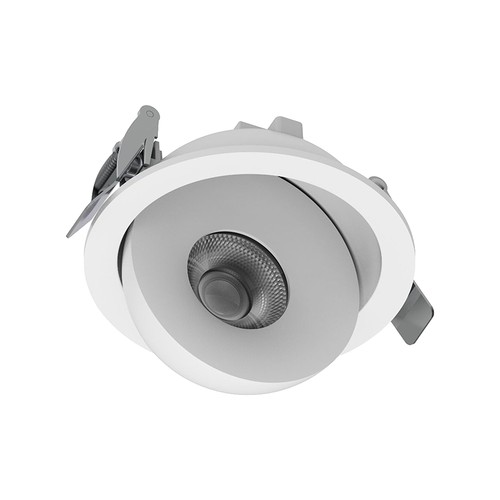 V-Tac 18W COB LED downlight - IP44, CCT, Cree-chip, vit, 6 års garanti
