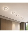 V-Tac 18W COB LED downlight - IP44, CCT, Cree-chip, vit, 6 års garanti