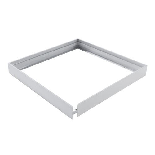 Ram för 60x60 LED-panel - Snabbmonterad, utan synliga skruvar, vit kant