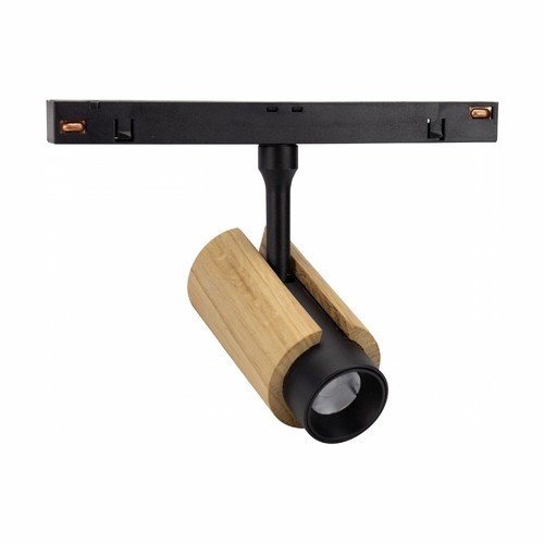 6W System Shift CCT Spot S Wood - 24°, svart, CCT-switch