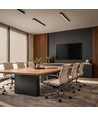 120cm 50W Allday Essential LED takarmatur - CCT, svart, IP20