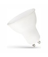 Spectrum GU10 9W LED-lampa - Kall vit, matt glas