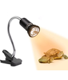 Reptil LED-lampa UVB - 5W, klämfäste