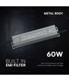 60W / 24V DC strömförsörjning - IP67 vattentät