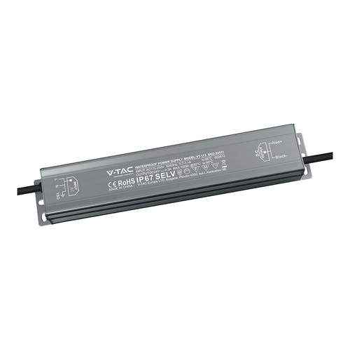 100W / 24V DC strömförsörjning för LED-strips - IP67 vattentät