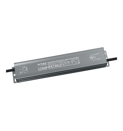 100W / 24V DC strömförsörjning för LED-strips - IP67 vattentät
