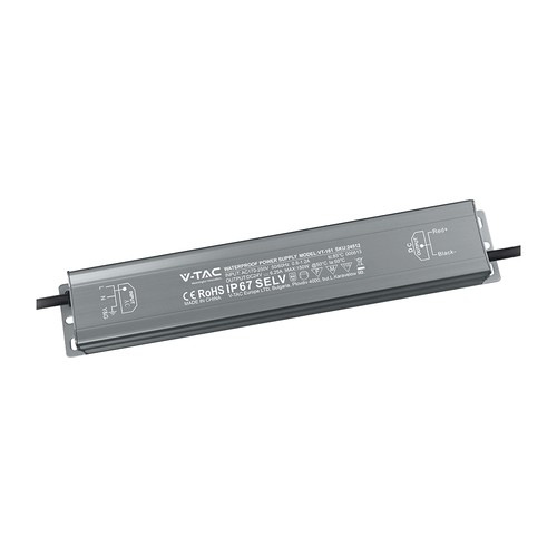 150W / 24V DC strömförsörjning för LED strips - IP67 vattentät