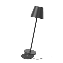 Bordslampor Calida Laddningsbar bordslampa - utomhus, 2700K , RA97 , dimbar , svart 
