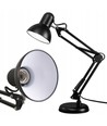 Arkitektlampa Svart bordslampa - 1,1 meter sladd, E27, utan ljuskälla