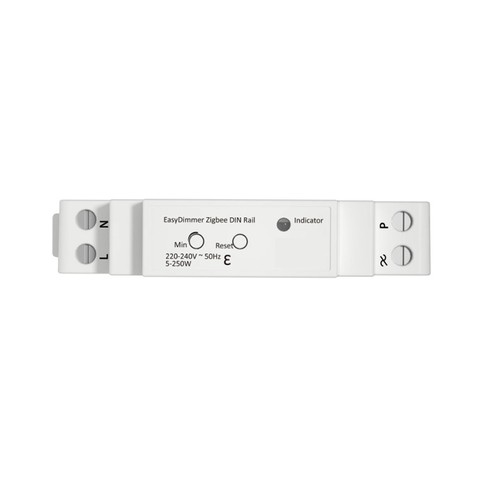 Zigbee modul för DIN-skena - 250W, för inbyggning
