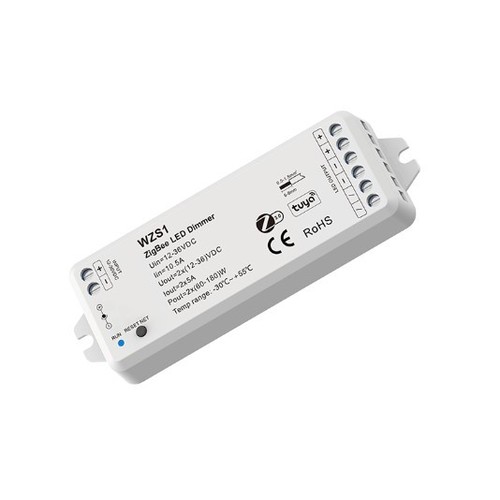 LEDlife Zigbee dimmer för LED-remsor - Hue kompatibel, 12V (120W), 24V (240W)
