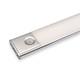 LEDlife batteridriven skåpbelysning - 30cm, Silver, PIR-sensor, CCT justerbar, uppladdningsbar