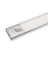 LEDlife batteridriven skåpbelysning - 30cm, Silver, PIR-sensor, CCT justerbar, uppladdningsbar