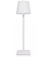 Uppladdningsbar LED bordslampa Inomhus/utomhus - Vit, IP54 utomhus bordslampa, touch dimbar