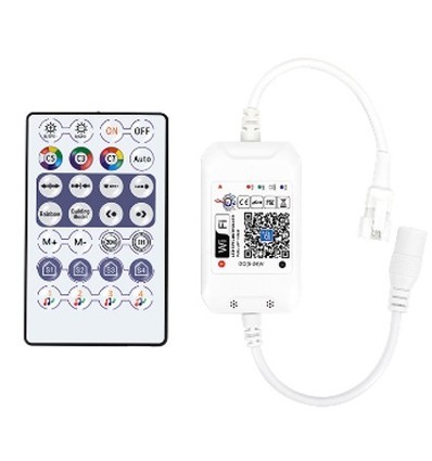 RGBIC WiFi kontroller med fjärrkontroll - Wifi/Bluetooth