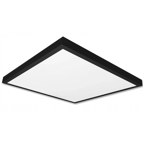 60x60 LED-panel, 60W - 80lm/W, inbyggd i svart ram