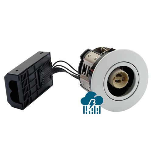 LEDlife downlight Inno88 Utomhusbruk - GU10, Vit, IP44, godkänd i isolering